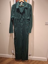 Portwest Men's Overalls, Bottle Green Size M