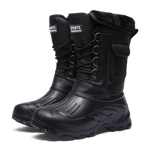 Mens winter snow boots - winter,