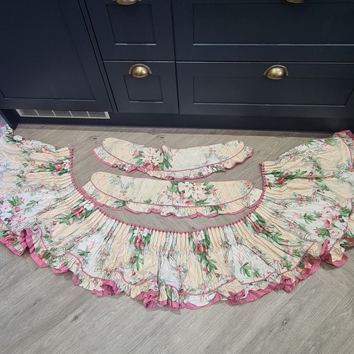 Vintage floral pleated - vintage,