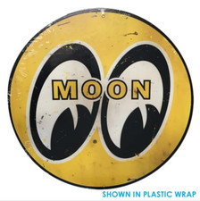 14" Wide Mooneyes Round MOON