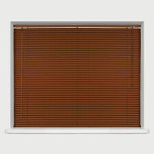MADE TO MEASURE PVC ALUMINIUM WOODGRAIN VENETIAN BLINDS 25MM
