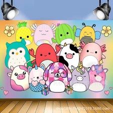 Kids Squishmallows Backdrop
