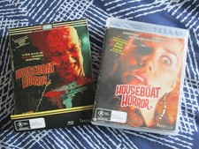 HOUSEBOAT HORROR  , BLU-RAY , SLIPCOVER , LIMITED EDITION , REGION A,B,C , OOP