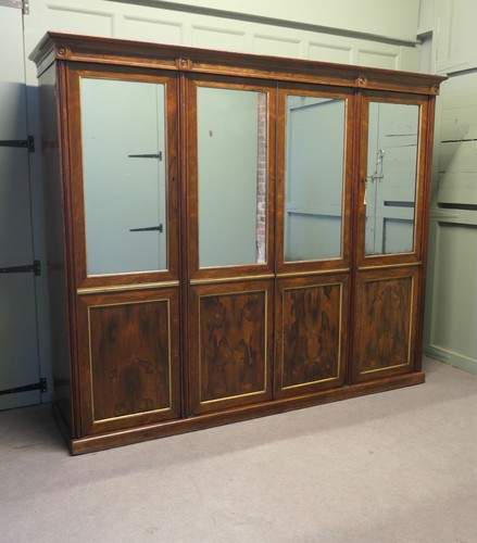 Regency rosewood wardrobe - regency,