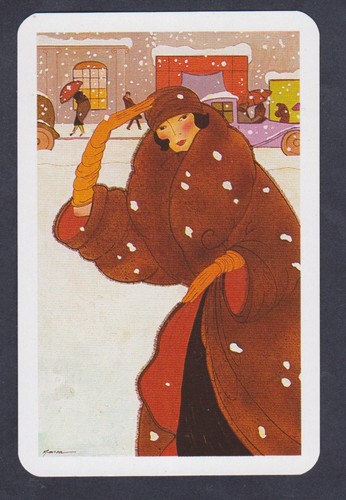 Art deco girl - art,