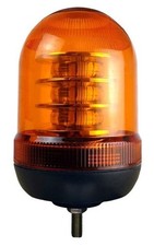 AMBER LENS LED FLASHING WARNING BEACON LIGHT KELSA BAR VAN TRUCK CAB TOP 1 BOLT