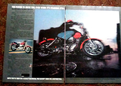 1978 harley davidson - v, twin