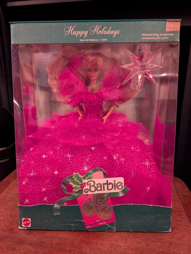 1990 holiday barbie doll - holiday,