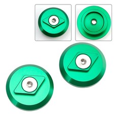 CNC Aluminum Frame Plugs Cap Green for Kawasaki EX500 Ninja Z500 SE 2024-2025