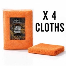 Edgeless Microfibre Cloths x 4