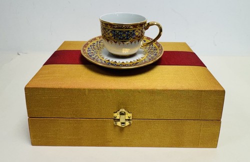 Thai benjarong teacup saucer - thai,
