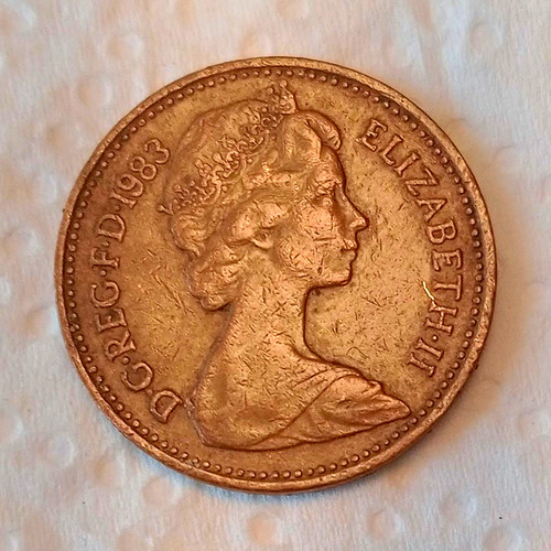 Great britain 1983 half - britain, 1/2p