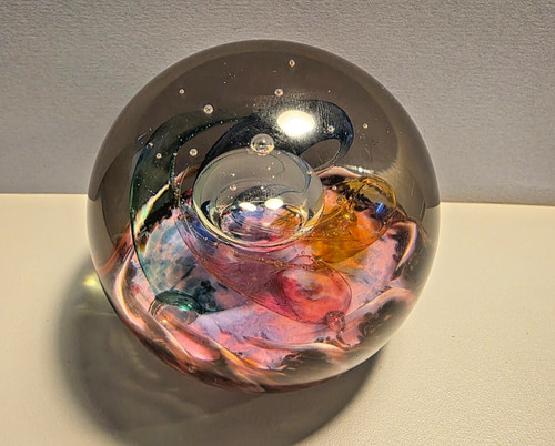 Selkirk glass paperweight - selkirk,