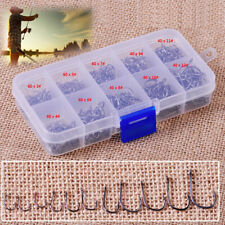 500 / 100 FISHING EYED HOOKS HOOK MIX COARSE CARP TACKLE SET BAIT SEA RIVER UK