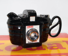 Swineside The Teapottery Camera Kodok Brownie 127 Teapot - Made in Britain c1997