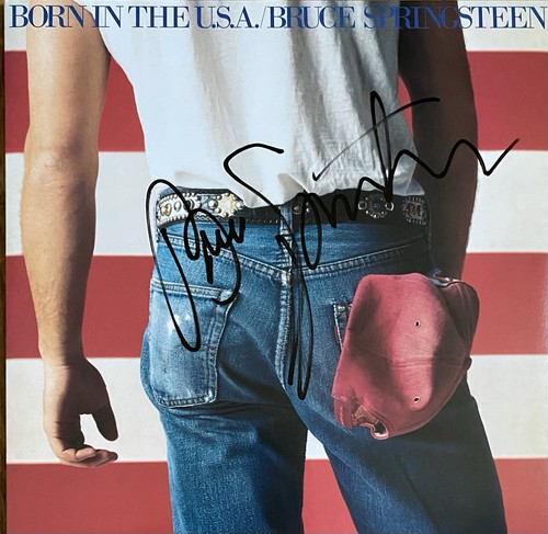 Bruce springsteen autographed - bruce,