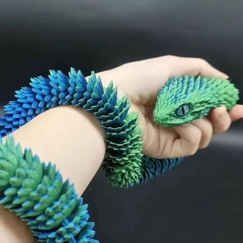 60cm printed snake - printed,