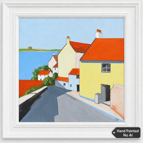 Hand painted culross - culross, scotland