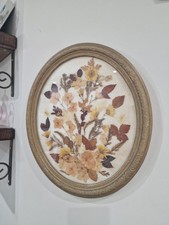 Vintage Gold ornate large Oval