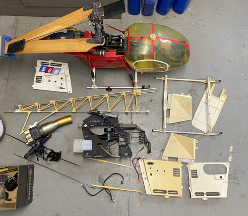 Hirobo lama helicopter - 30, rc