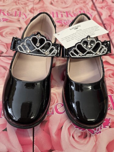 Lelli kelly new black patent - black,