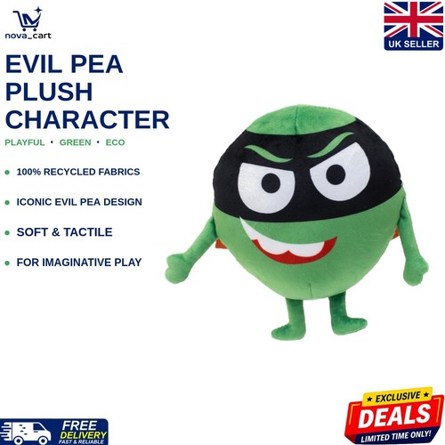 Stuffed toy evil pea - stuffed,
