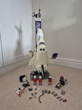 Playmobil Space Bundle Launch Tower, Rocket And Space Shuttle Set 6195 & 6196