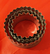 Vintage 3 Cookie Cutter Set