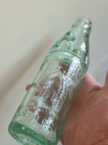 Pictorial 10oz codd bottle - codd,