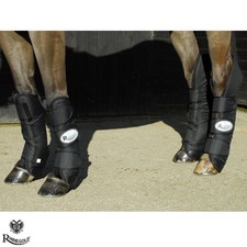 Travel Boots Rhinegold Ripstop Full Length  BLACK  PONY  Set of 4  Show Season