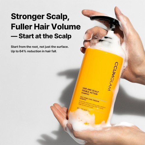Cclimglam hair scalp - hair, double