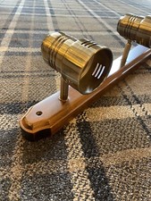 Antique Brass Spotlights On