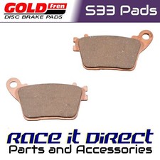 Brake Pads for YAMAHA YZF R1 60TH ANNIVERSARY 2016-2017 REAR Goldfren S33
