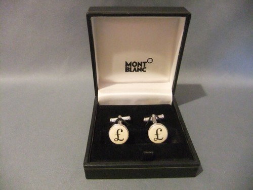Mont blanc cufflinks - mont,