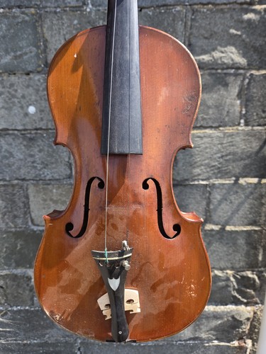 Vintage full size violin with - vintage,