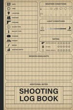 Shooting Log Book: Journal To