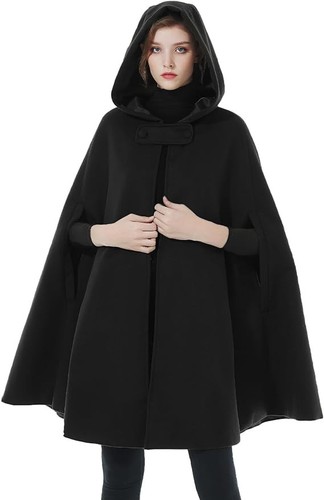 Beautelicate hooded cape cloak - cape,