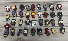 Marvel Superhero Shoe Charms 12 Pcs Mega Value Bundle For Crocs And Clogs