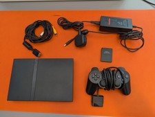 Sony PlayStation 2 Slim SCPH-70003 + Controller + Cables + Memory Card + Game