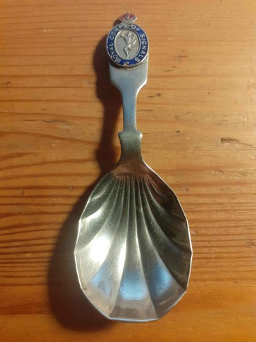 Tea caddy spoon royal corps - caddy, spoon.