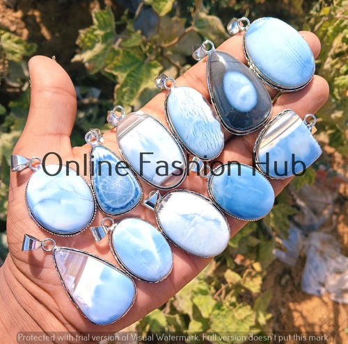 Looking blue opal gemstone - opal,