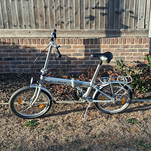 Alu bike folding single - alu,
