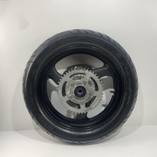 ♻️ Suzuki GSF 400 Bandit 1991 - 1995 Rear Wheel Black with Tyre & Sprocket ♻️