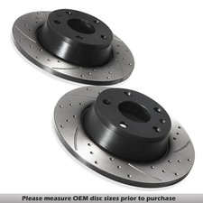 REAR GROOVED DRILLED 286MM