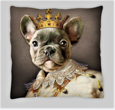 Steampunk French Bulldog Double Sided Covers 45x 45cm (18x18)