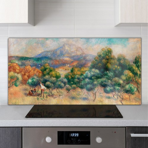 Glass cooker splashback for - cooker,