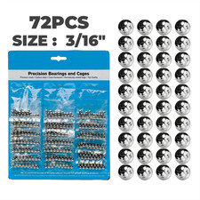 72 x Weldtite 3/16" Steel Ball
