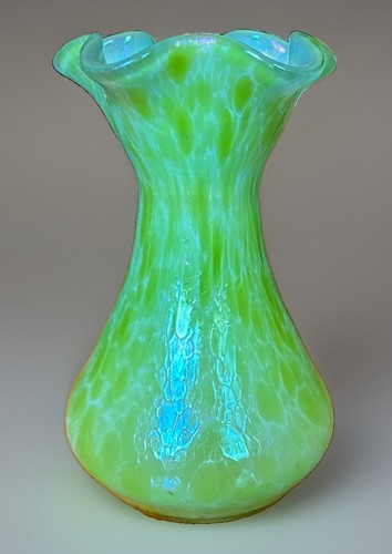 Loetz ozone cisele iridescent - loetz,