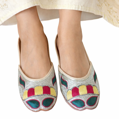 Women shoes jutti leather - shoes,