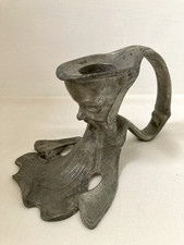 Rare Pewter Chamberstick